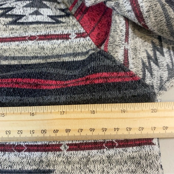 Brooklyn Cloth Southwest Aztec Hoodie Women’s Pullover Tribal Print Size M - Picture 10 of 10